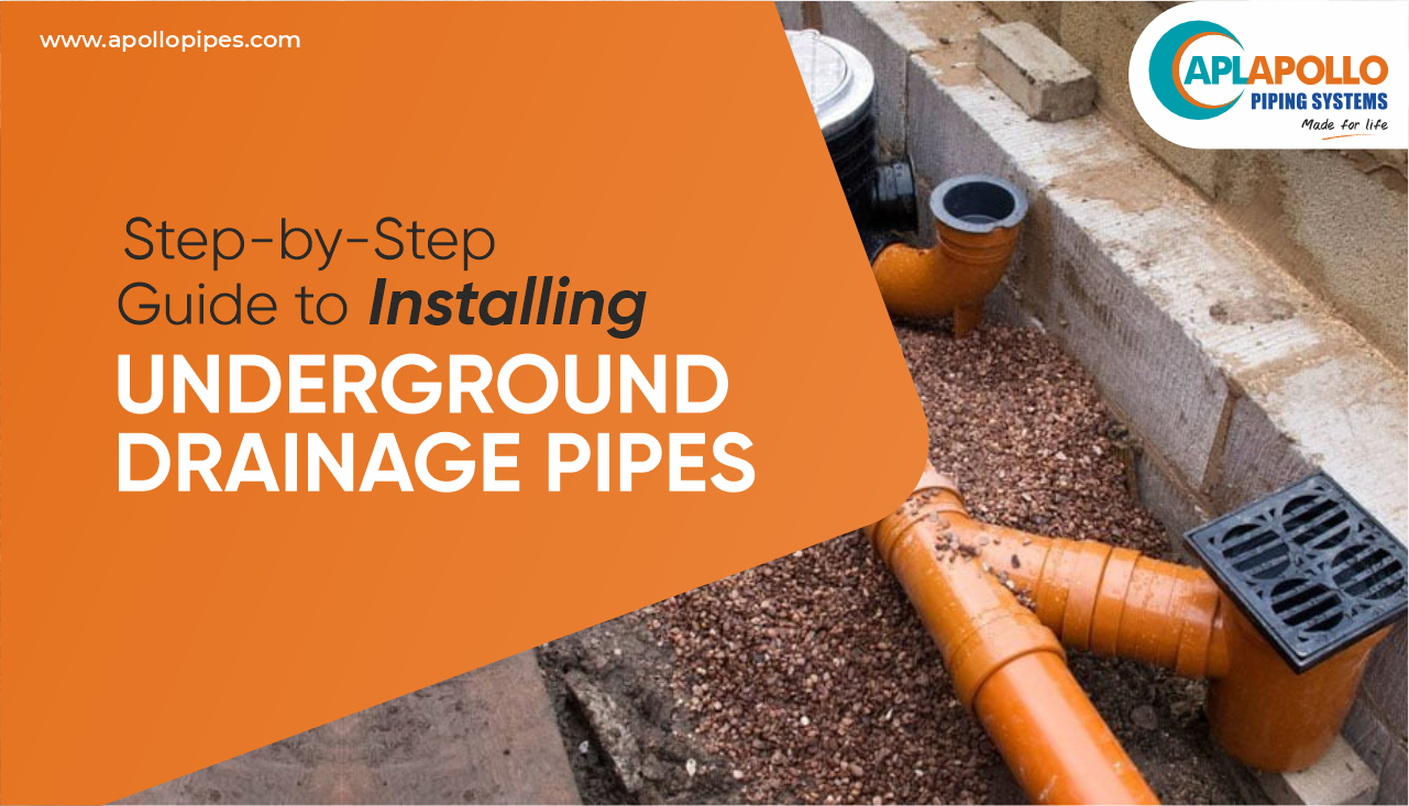 underground drainage pipes