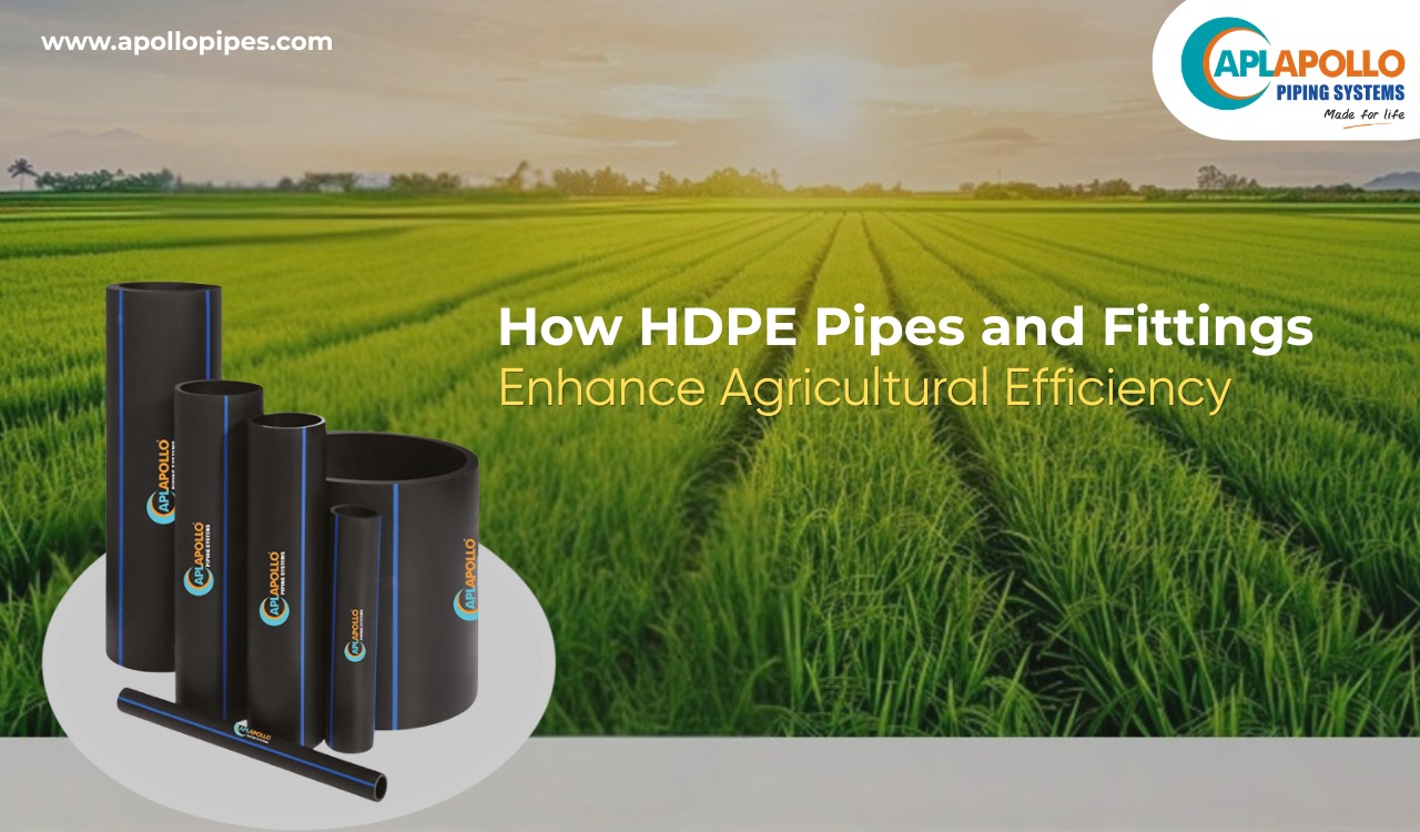 HDPE pipes and fittings