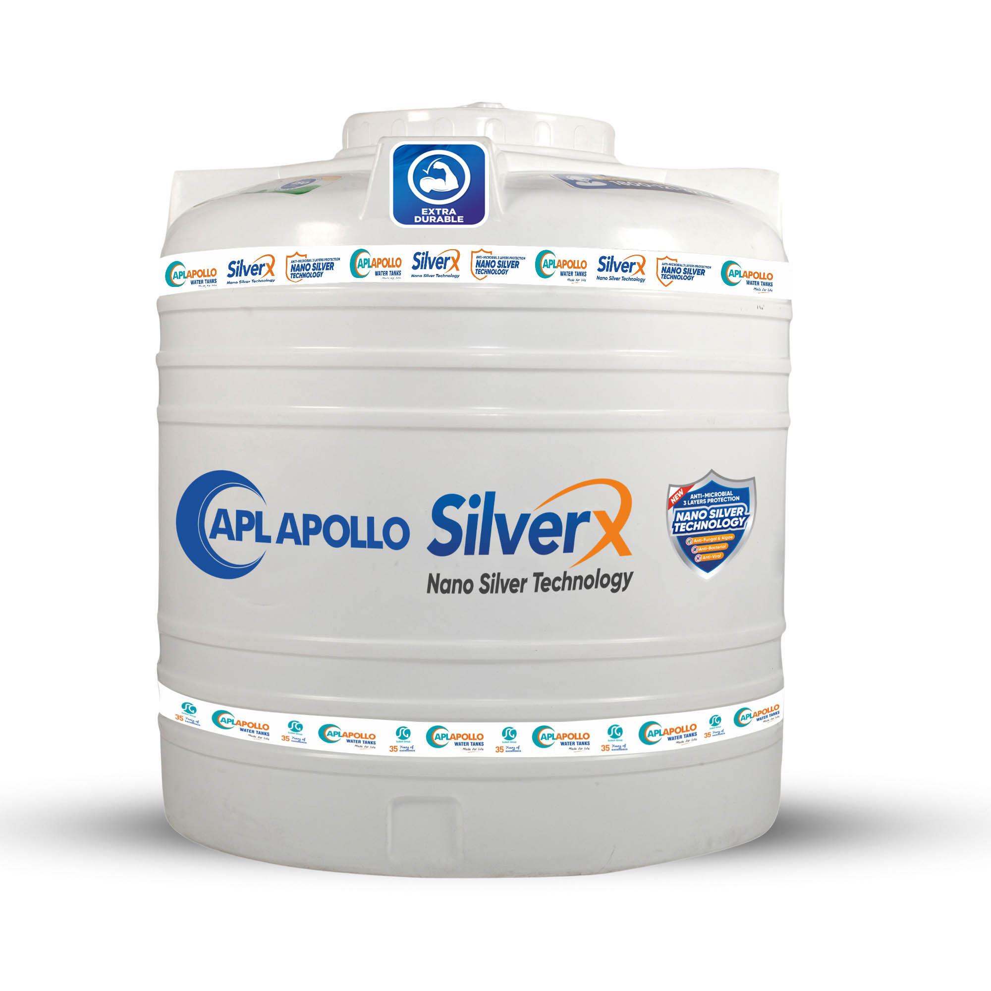 SilverX Water Tank White